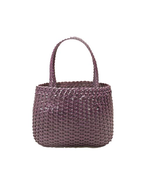 Borsa in cuoio color prugna Laboratorio Capri | LAB52PRUGNA